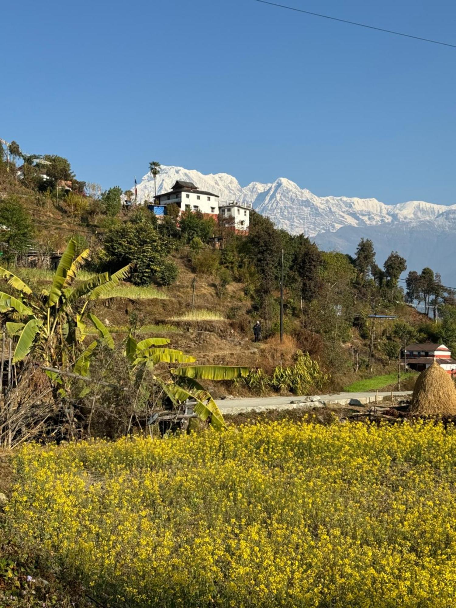 Es Deurali Resort Pokhara Exteriör bild